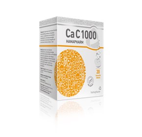 Hamapharm CaC 1000 20 šumećih tableta