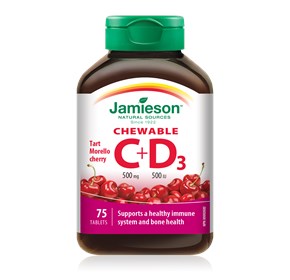 Jamieson vitamin C 500 + D 500
